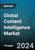 Global Content Intelligence Market by Component (Services, Solutions), Deployment Type (Cloud, Hybrid, On-Premises), Organization Size, Vertical - Forecast 2024-2030- Product Image
