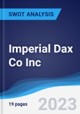 Imperial Dax Co Inc - Strategy, SWOT and Corporate Finance Report- Product Image