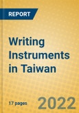 Writing Instruments in Taiwan- Product Image