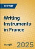 Writing Instruments in France- Product Image