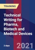 Technical Writing for Pharma, Biotech and Medical Devices (September 9-10, 2021)- Product Image
