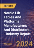 Nordic Lift Tables And Platforms Manufacturers And Distributors - Industry Report- Product Image