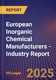 European Inorganic Chemical Manufacturers - Industry Report- Product Image