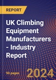 UK Climbing Equipment Manufacturers - Industry Report- Product Image