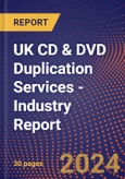 UK CD & DVD Duplication Services - Industry Report- Product Image