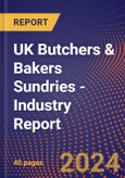 UK Butchers & Bakers Sundries - Industry Report- Product Image