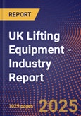 UK Lifting Equipment - Industry Report- Product Image