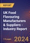 UK Food Flavouring Manufacturers & Suppliers - Industry Report - Product Image