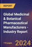 Global Medicinal & Botanical Pharmaceutical Manufacturers - Industry Report- Product Image