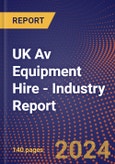 UK Av Equipment Hire - Industry Report- Product Image
