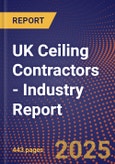 UK Ceiling Contractors - Industry Report- Product Image