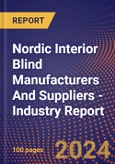 Nordic Interior Blind Manufacturers And Suppliers - Industry Report- Product Image