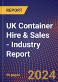 UK Container Hire & Sales - Industry Report- Product Image