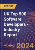 UK Top 500 Software Developers - Industry Report- Product Image