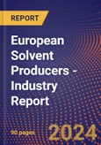 European Solvent Producers - Industry Report- Product Image