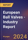 European Ball Valves - Industry Report- Product Image
