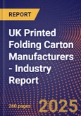 UK Printed Folding Carton Manufacturers - Industry Report- Product Image