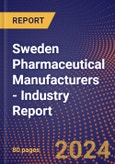 Sweden Pharmaceutical Manufacturers - Industry Report- Product Image