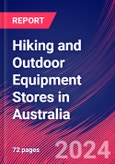 Hiking and Outdoor Equipment Stores in Australia - Industry Market Research Report- Product Image