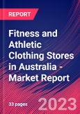 Fitness and Athletic Clothing Stores in Australia - Industry Market Research Report- Product Image