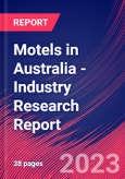 Motels in Australia - Industry Research Report- Product Image