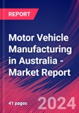Motor Vehicle Manufacturing in Australia - Industry Market Research Report- Product Image
