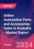 Online Automotive Parts and Accessories Sales in Australia - Industry Market Research Report- Product Image