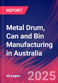 Metal Drum, Can and Bin Manufacturing in Australia - Industry Market Research Report- Product Image