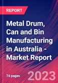 Metal Drum, Can and Bin Manufacturing in Australia - Industry Market Research Report- Product Image
