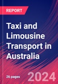 Taxi and Limousine Transport in Australia - Industry Market Research Report- Product Image
