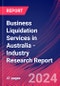 Business Liquidation Services in Australia - Industry Research Report - Product Image