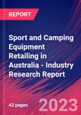 Sport and Camping Equipment Retailing in Australia - Industry Research Report- Product Image
