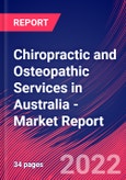 Chiropractic and Osteopathic Services in Australia - Industry Market Research Report- Product Image