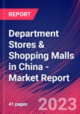 Department Stores & Shopping Malls in China - Industry Market Research Report- Product Image