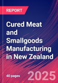 Cured Meat and Smallgoods Manufacturing in New Zealand - Industry Market Research Report- Product Image