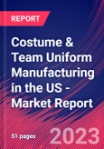 Costume & Team Uniform Manufacturing in the US - Industry Market Research Report- Product Image