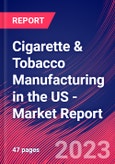 Cigarette & Tobacco Manufacturing in the US - Industry Market Research Report- Product Image