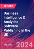 Business Intelligence & Analytics Software Publishing in the UK - Industry Market Research Report- Product Image