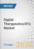 Digital Therapeutics/DTx Market by Offering, Application, Revenue, Channel, End User - Global Forecast to 2031- Product Image