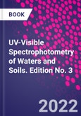 UV-Visible Spectrophotometry of Waters and Soils. Edition No. 3- Product Image