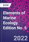 Elements of Marine Ecology. Edition No. 5 - Product Thumbnail Image