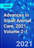 Advances in Small Animal Care, 2021. Volume 2-1- Product Image