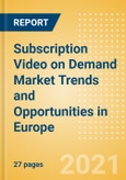 Subscription Video on Demand (SVoD) Market Trends and Opportunities in Europe- Product Image