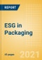 ESG (Environmental, Social, and Governance) in Packaging - Thematic Research - Product Thumbnail Image