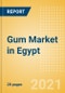 Gum (Confectionery) Market in Egypt - Outlook to 2025; Market Size, Growth and Forecast Analytics - Product Thumbnail Image