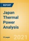 Japan Thermal Power Analysis - Market Outlook to 2030, Update 2021 - Product Thumbnail Image