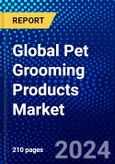 Global Pet Grooming Products Market (2023-2028) by Product Type, Distribution Channel, and Geography, Competitive Analysis, Impact of Covid-19, Impact of Economic Slowdown & Impending Recession with Ansoff Analysis- Product Image