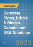 Concrete Pipes, Bricks & Blocks Canada and USA Database- Product Image