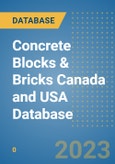 Concrete Blocks & Bricks Canada and USA Database- Product Image