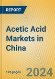 Acetic Acid Markets in China- Product Image